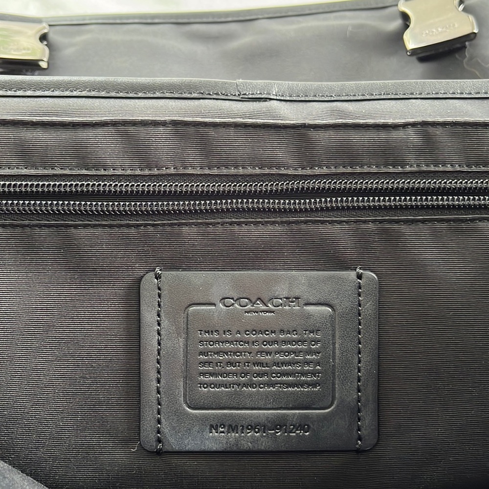 COACH laptop bag, book bag, carry on, luggage. - Picture 2 of 14